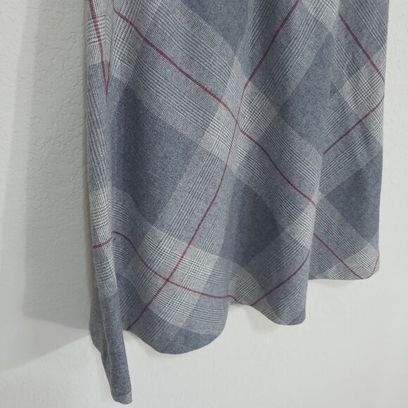 Vintage Skirt Blair Womens Small Wool Blend Vintage Plaid A Line Knee length - Picture 9 of 11
